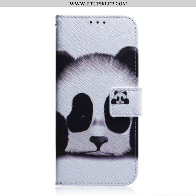 Etui Folio do Poco M3 Pro 5G Twarz Pandy